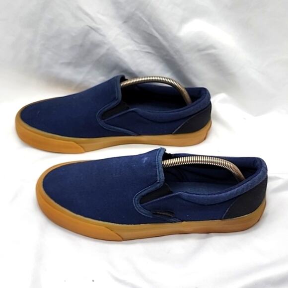 HUF DYLAN WAVE STYLE SCOTT SKATEBOARDING SNEAKERS CANVAS GUM SOLES BLUE IN GUC main image 6
